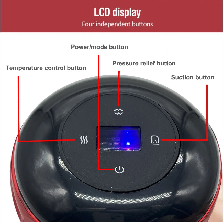 Red Light Cupping Therapy Massager